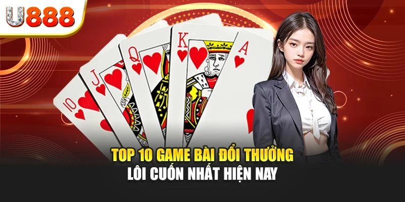 Top 10 game bài đổi thưởng lôi cuốn nhất hiện nay